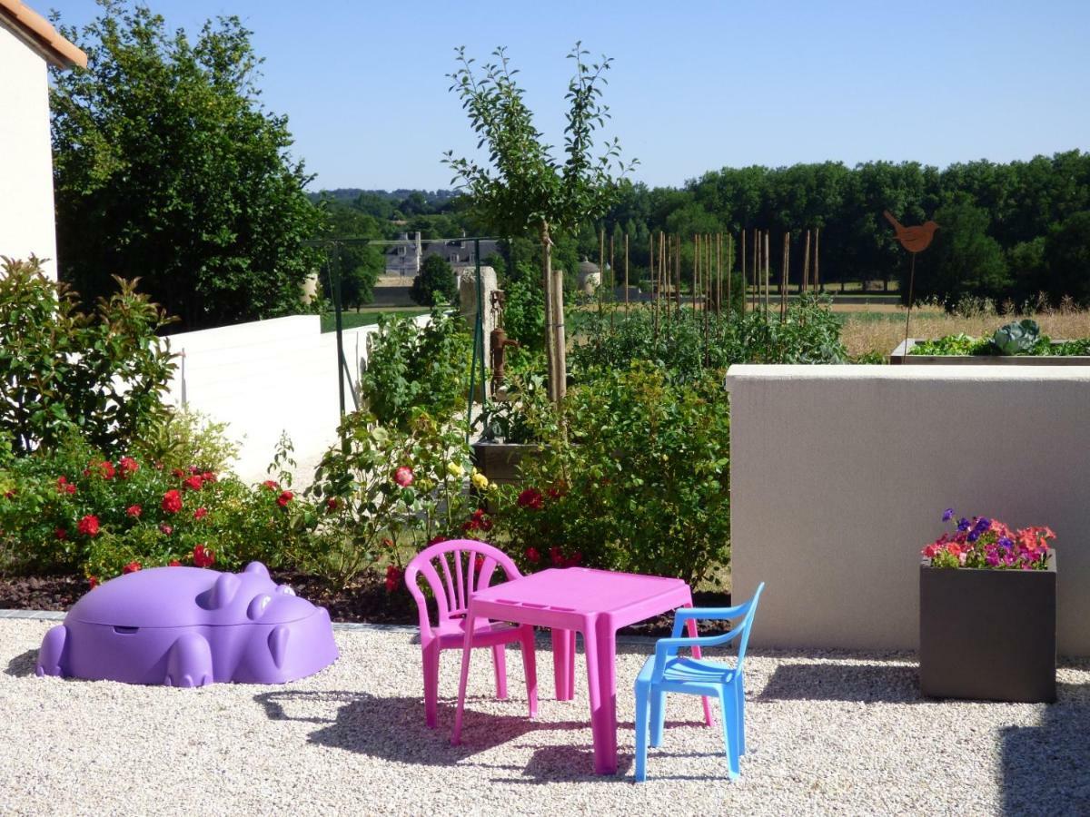 Au Grain D'Orge Villa Echire Buitenkant foto